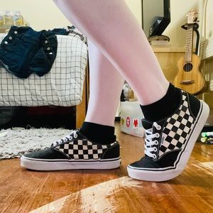 odd future vans checkered